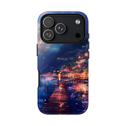 Twilight Harbor – Tough Glossy iPhone Case