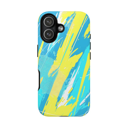 Neon Surge – Tough Glossy iPhone Case
