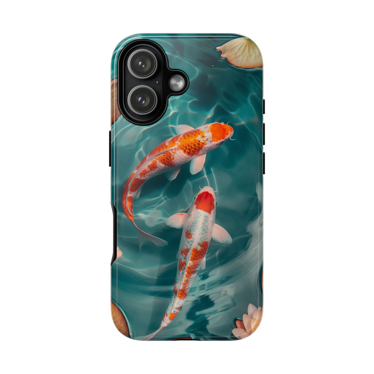 Tranquil Koi Pond – Tough Glossy iPhone Case