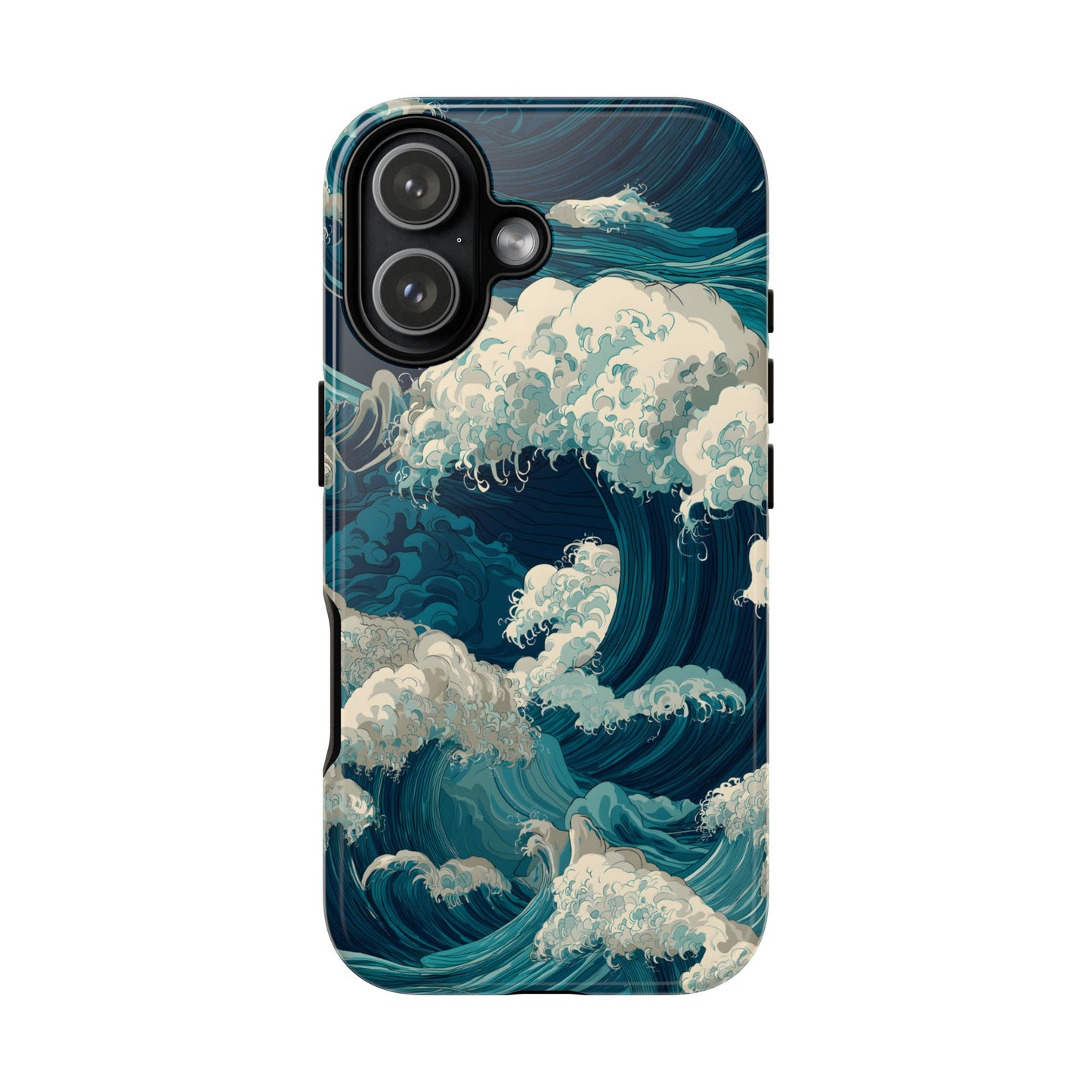 Eternal Waves – Tough Glossy iPhone Case
