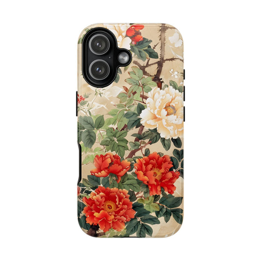 Imperial Bloom – Tough Glossy iPhone Case