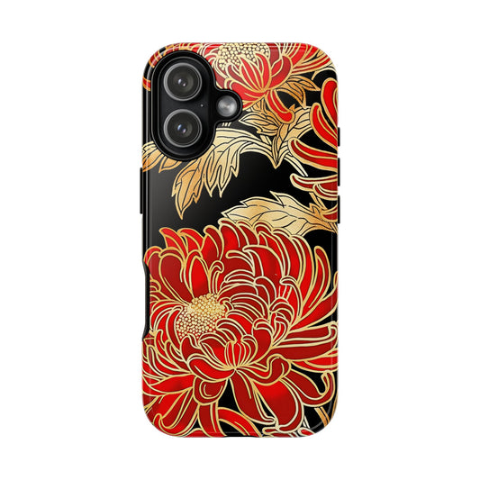 Ember Petals – Tough Glossy iPhone Case