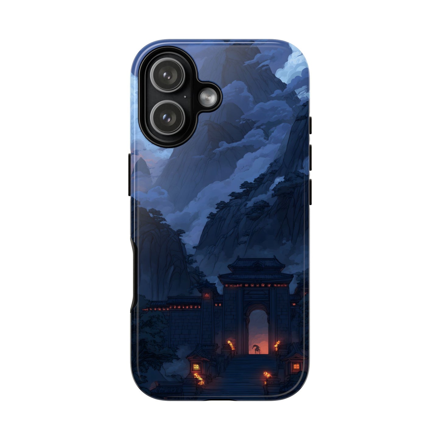 Mountain Fortress – Tough Glossy iPhone Case