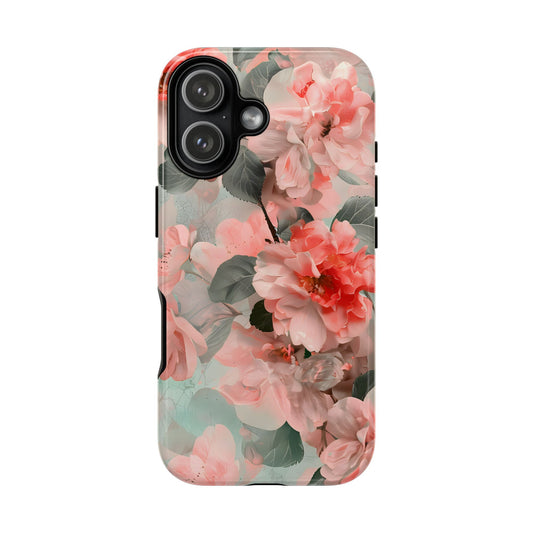 Sakura Drift – Tough Glossy iPhone Case
