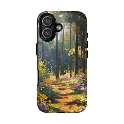Enchanted Forest Path – Tough Glossy iPhone Case